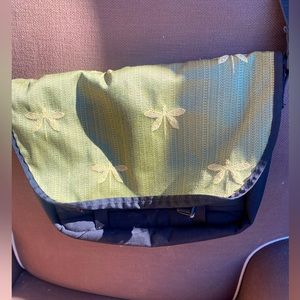 Reign Vermont handmade tote dragonfly